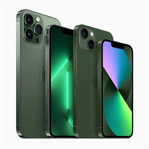 Apple introduces gorgeous new green finishes for the iPhone 13 lineup ...