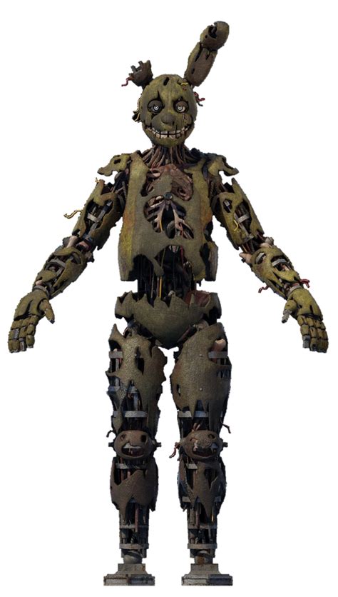 Aftonbuilt classic SpringTrap Render by AgentPrime on DeviantArt