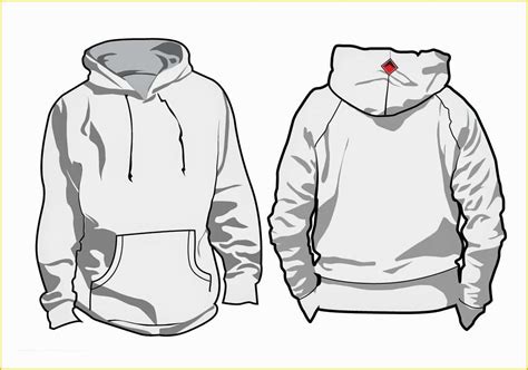 Hoodie Design Template Free Of Blank Tshirt Template Front Back Side In ...