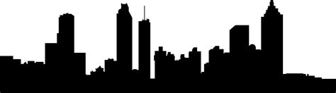 City Skyline Silhouette Clip Art - ClipArt Best