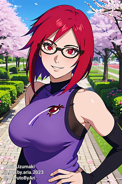 Karin Uzumaki Uchiha by NarutoByAri on DeviantArt