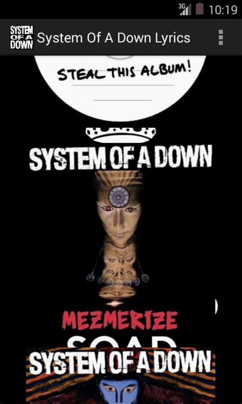 System Of A Down Lyrics - App on Amazon Appstore