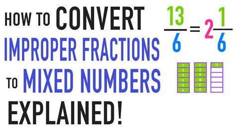 43 Converting Improper Fractions To Mixed Numbers Worksheet - Worksheet ...