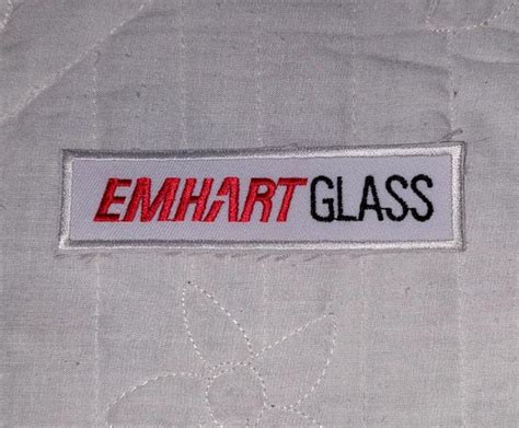 Vintage 90s Patch, Emhart Glass, Old Logo, Hobbies & Toys, Memorabilia ...