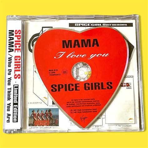 Spice Girls - Mama - Single - Cd Formato De Coração | Parcelamento sem ...