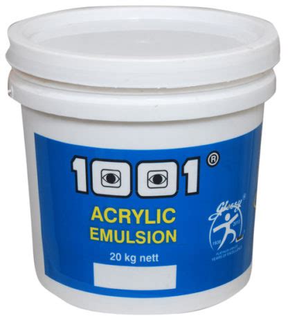 1001 Acrylic Emulsion – Glossy 1001 Paints