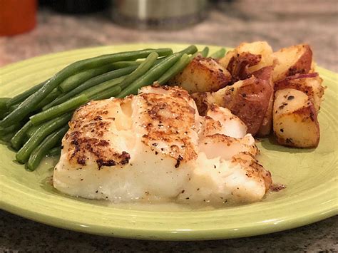 Lemon Pan Seared Icelandic Cod Recipe - Made with Grapeseed Oil