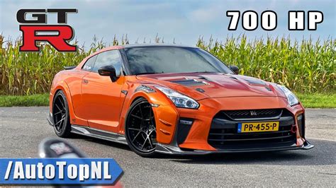 700HP NISSAN GTR R35 | REVIEW on AUTOBAHN [NO SPEED LIMIT] by AutoTopNL ...