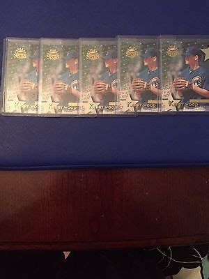 LOT OF (5) 1997 TOPPS STARS KERRY WOOD ROOKIE CARDS #110 -- Antique ...