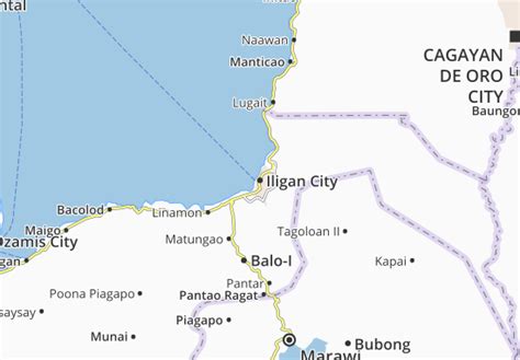 MICHELIN Iligan City map - ViaMichelin