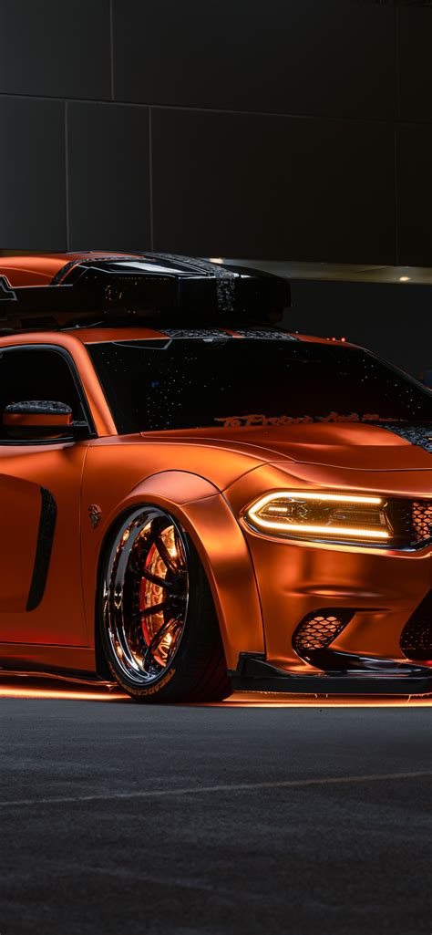 Dodge Charger Hellcat Wallpaper 4K, Custom tuning