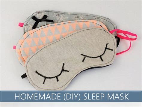 How to Make a Homemade (DIY) Sleep Mask – Step by Step Guide - Sleep ...