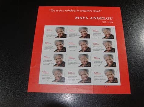 USA 2015 Sc#4979 Maya Angelou FOREVER Sheet of 12 Stamp MNH XF | eBay