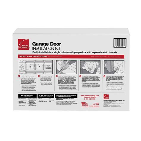 Lowes Owens Corning Garage Door Insulation Kit | Dandk Organizer