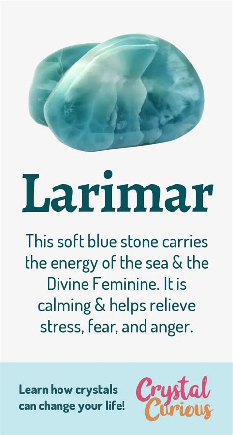 Larimar Healing Properties & Benefits | Crystal Curious