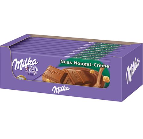 Süßwaren Versandkostenfrei | Milka Nuss-Nougat-Crème 300g Display