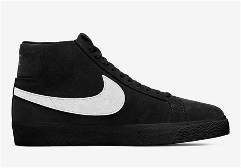 Nike SB Blazer Mid Black Suede 864349-007 Release Date Info | SneakerFiles