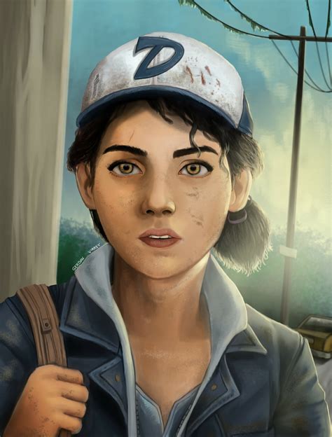 ArtStation - The Walking Dead Final Season - Clementine Fan Art