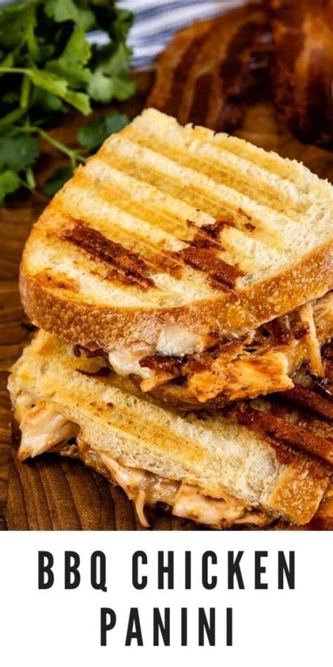 BBQ Chicken Panini Recipe - EASY GOOD IDEAS