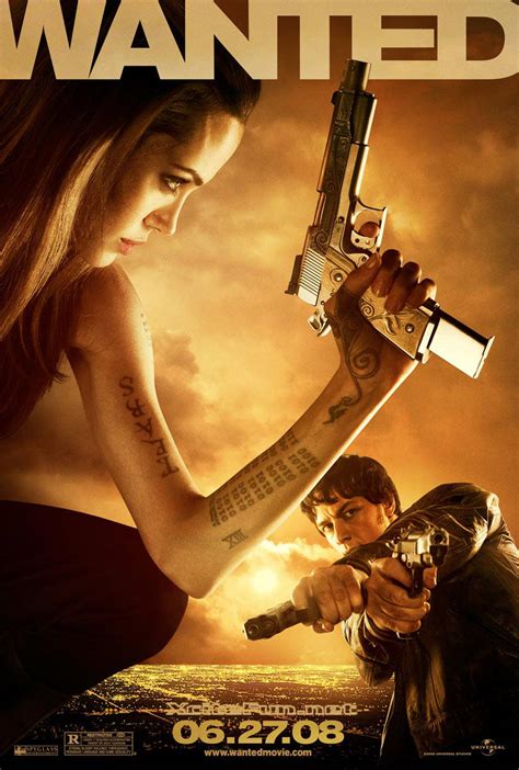 Angelina Jolie Wanted - Wallpapers Trailer Synopsis Reviews - XciteFun.net