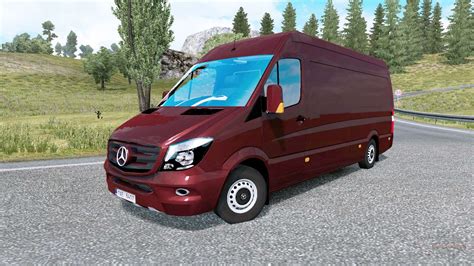 Mercedes-Benz Sprinter 315 CDI LWB 2015 v1.8.2 for Euro Truck Simulator 2