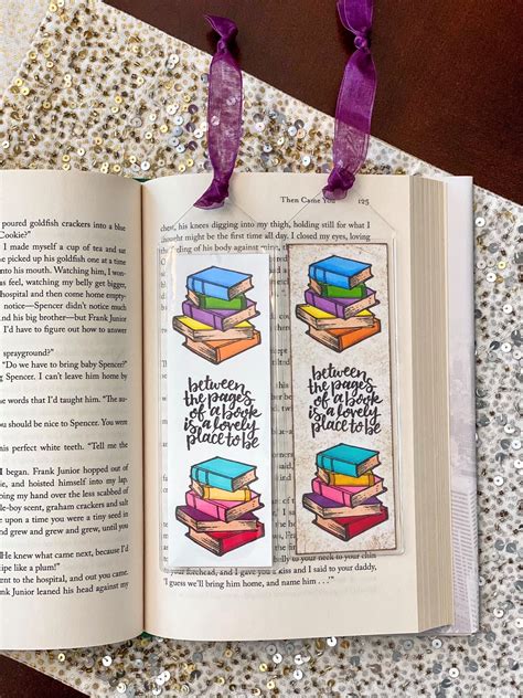 Book Lover Handmade Bookmark - Etsy