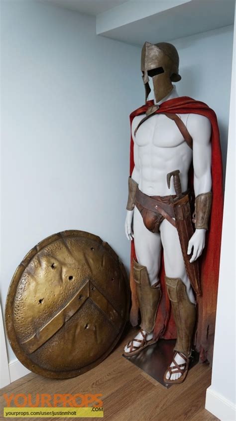 300 Complete 300 Spartan costume with screen matched shield original ...