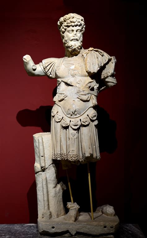 Statue of Septimius Severus. Antalya, Antalya Archeological Museum.