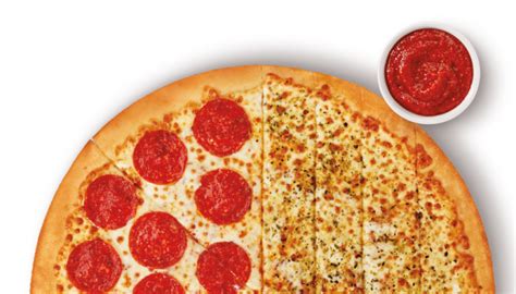 Little Caesars Tests New "Slices-N-Stix," Half Pizza, Half Italian ...