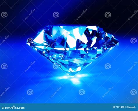 Blue Diamond Stock Photo - Image: 7161480