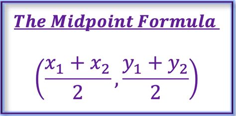 The Midpoint Formula