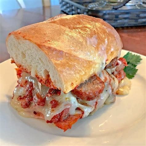 The Bomb Italian Sausage Sandwich - SAVOR With Jennifer