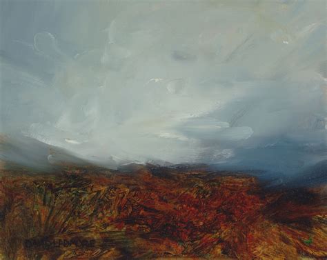 landscape oil painting Moorland 49 by David Ladmore. Victoria, BC ...