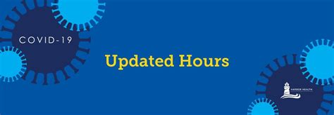 COVID-19 Updated Hours - Harbor Health Services