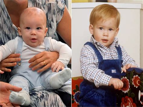 18 photos show baby Archie looks just like his dad, Prince Harry ...