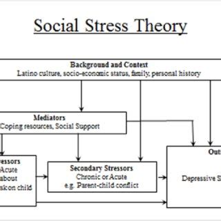 Socio-ecological model of stress for Latinas in low income high crime ...