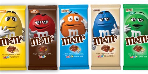 These New M&M's Stuffed Chocolate Bars Come In FIVE Different Flavors