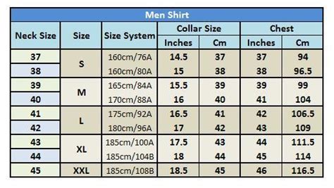 The Fabulous Concept: Size Charts