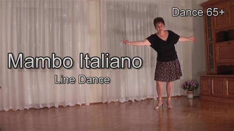 Mambo Italiano - Line Dance - YouTube