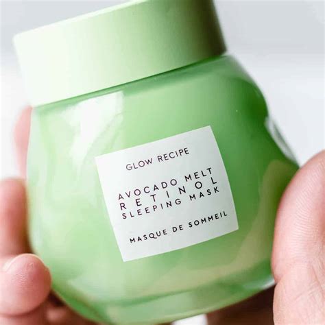 Glow Recipe Avocado Melt Retinol Sleeping Mask Review - Sweet Honey Life