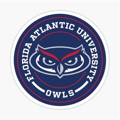 "FAU - Owls" Sticker by wuflestadj | Redbubble