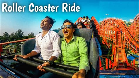 Roller Coaster At Nicco Park Kolkata 2023 | Cyclone Roller Coaster Ride ...