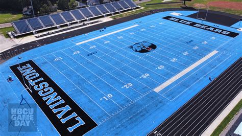 Livingstone College hoping future is as bright as blue turf