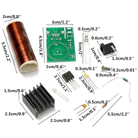 Buy DIY Mini Tesla Coil Kit 12V online in India, Fab.to.Lab