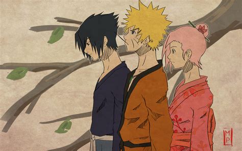 Sasuke - Naruto - Sakura - Naruto Wallpaper (24743495) - Fanpop