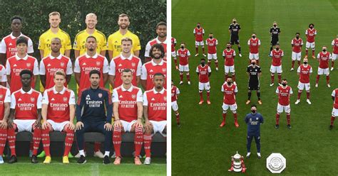 Arsenal release official squad photo for 2022/23 – looking back the ...