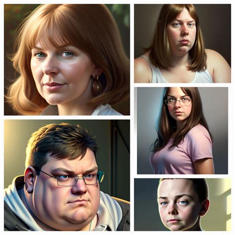 AI generated version of Family Guy characters - 9GAG