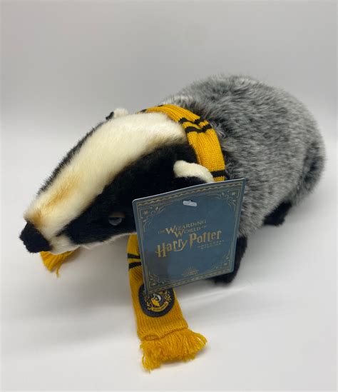 Harry Potter Hufflepuff Badger Mascot Plushie Toy, Universal Studios ...