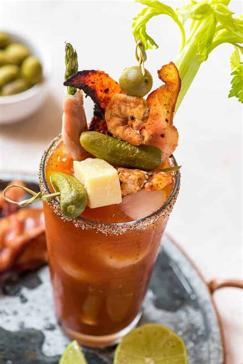 Classic Bloody Mary Recipe • The Crumby Kitchen