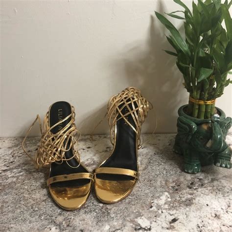 Liliana | Shoes | Liliana Gold Heels | Poshmark